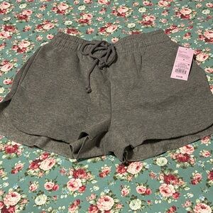 Short Shorts (sweat shorts) size small. Grey color. Wild fable (new w/ tags) -👀